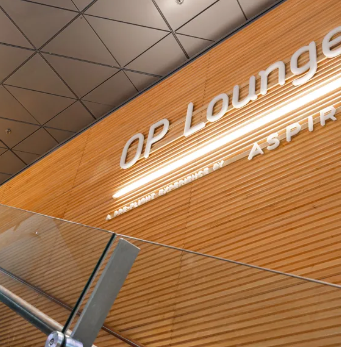 OP Lounge pre flight experince by ASPIRE	